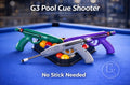 G3 Cue Gun Set of 2 Gunmetal Gray & Sea Green Pool Cue Shooter Billiards Pool